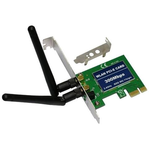 Scheda Pci Pci-e X1 Wifi Wireless Rete Connessione Computer Fisso Low Profile - Foto 5