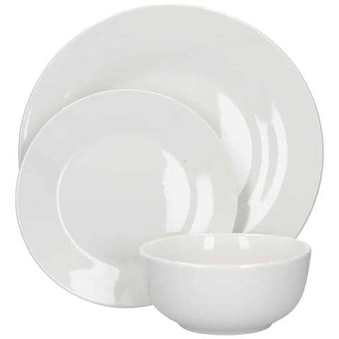 Alexis Porcelain 12-piece Dinner Set - Foto 1