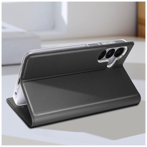 Custodia Per Samsung Galaxy A15 5g Copertina Portacarte Supporto Video, Nero - Foto 5