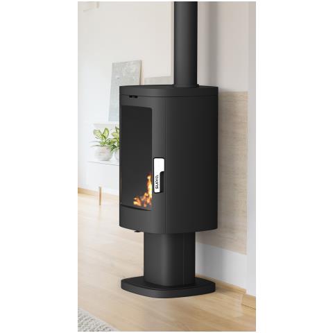 FR9016190B stufa Libera installazione A legna Nero - Foto 1