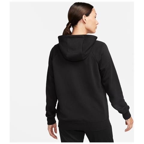 Felpa Con Cappuccio Full Zip Cw6955-010 Donna Taglia L Colore Nero - Foto 6