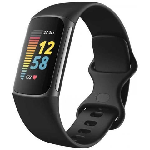 [Ricondizionato GOLD] Activity Tracker Fitbit Charge 5 Impermeabile 5ATM Display AMOLED Bluetooth NFC Cardiofrequenzimetro Nero - Europa - Foto 1