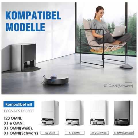 Kit Di Parti Di Ricambio Per Ecovacs Deebot T30 Omni, T30 Pro Omni, T30 Max - Foto 2