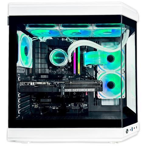 Pc Gaming Boost Nitro Bianco - I9-14900kf, Rtx 5080 16 Gb, 32 Gb Ddr5, 2 Tb M2, Win11 - Pronto Per Giocare - Foto 8