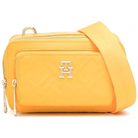 Iconic Camera Bag Mono Borse A Tracolla Sintetico Borse Donna Giallo Eu One Size, Aw0aw14367 Zew - Foto 1