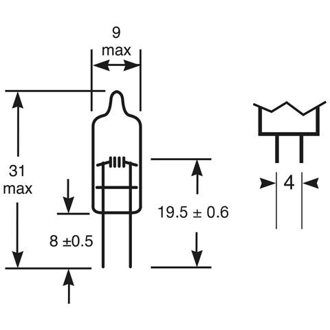 Lampadina 24v 10w - Foto 2