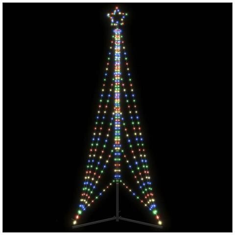 Albero Di Natale A Led 525 Led Colorato 302 Cm - Foto 1