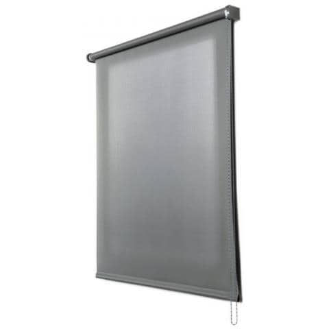 Tenda A Rullo Roll-up Semifiltrante Grigio Asfalto 180x180 Cm - Foto 3