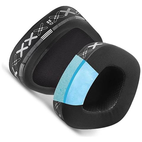 Cuscinetti Auricolari Di Ricambio Rrescanti Per Cuffie Corsair Void Pro Elite (nero, Confezione Da 2) - Foto 3