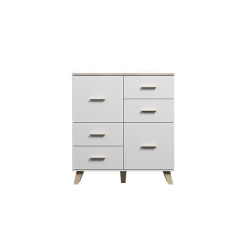 KOMODA LOTTA 110 2D4S WOT+B credenza per soggiorno 2 porta /porte - Foto 1