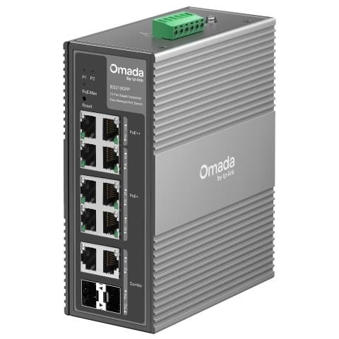 Omada IES210GPP switch di rete Gestito Gigabit Ethernet (10/100/1000) Supporto Power over Ethernet (PoE) DIN rail Grigio - Foto 2