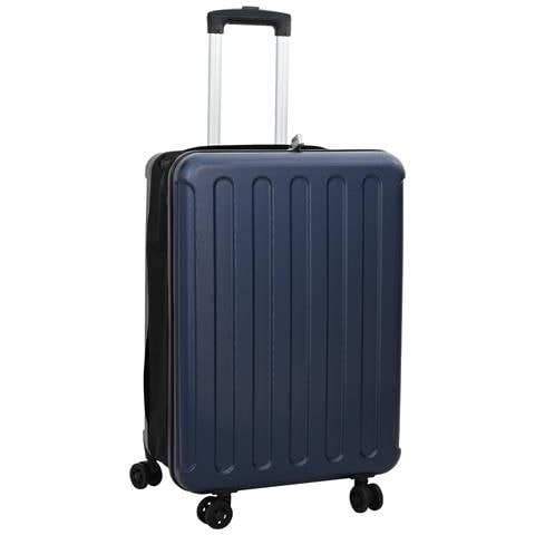 Valigia rigida 24'' Blu scuro 43x27x66 cm ABS - Foto 1