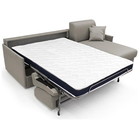 Evans Divano Letto Angolare Impermeabile T13 Tortora - Foto 2