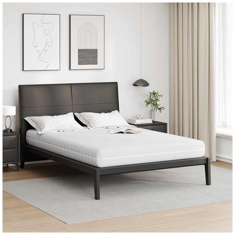 Materasso Bianco 140 x 190 cm Molle Insacchettate - Foto 2