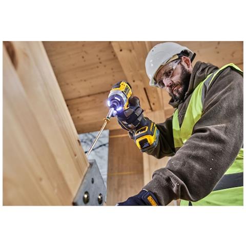 DCF860NT-XJ cacciavite elettrico e avvitatore a impulso 3800 Giri /min Nero, Giallo - Foto 2