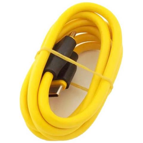 Cavo Ricarica Originale Turbo Charge Type-c 6a 120w Yellow Bulk Per Smartphone Tablet - Foto 1
