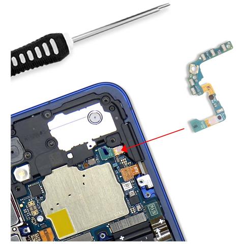 Nappe Frc Originale Per Galaxy S25 Collegamento Audio Alla Scheda Madre E All'auricolare, Verde - Foto 4