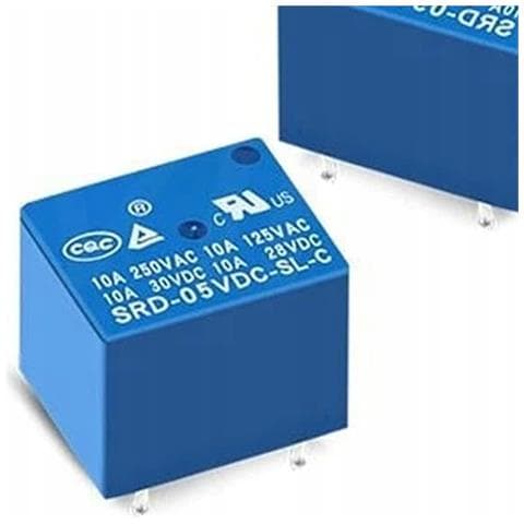 Relè Srd-5vdc-sl-c - 1 Contatto Nc /no | 5v Dc, 240vac, 10a | Ideale Per Progetti Elettronici, Commutazione Affidabile - Foto 1