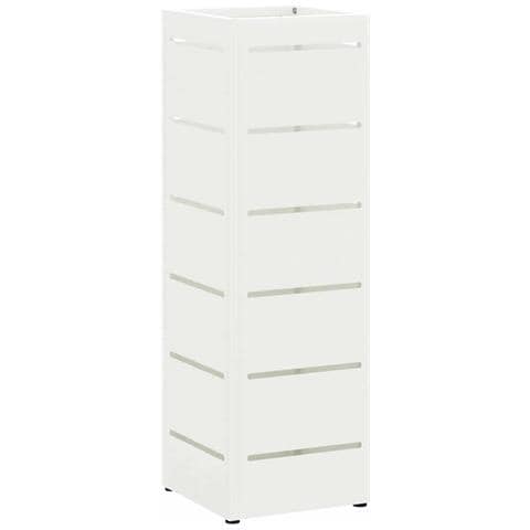 Supporto per Ombrellone Bianco 15.5 x 15.5 x 49 cm Metallo - Foto 1