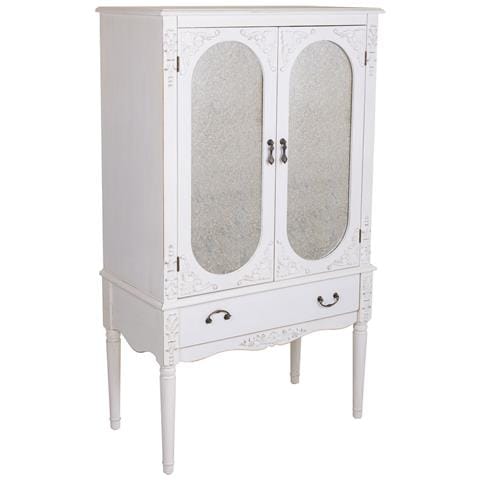 Armadio In Legno Bianco 80x42x140h - Foto 1