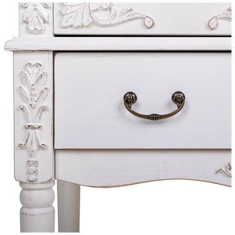 Armadio In Legno Bianco 80x42x140h - Foto 8