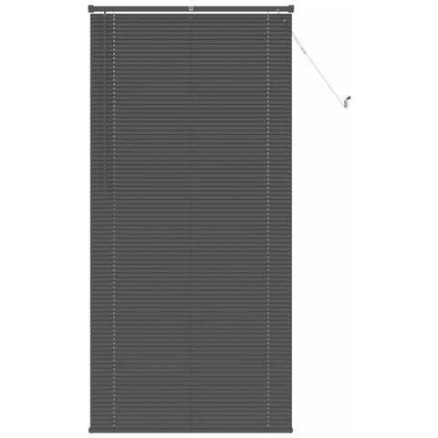 Tenda Veneziana Regolabile Grigio Argento 213 x 90 cm PVC - Foto 1