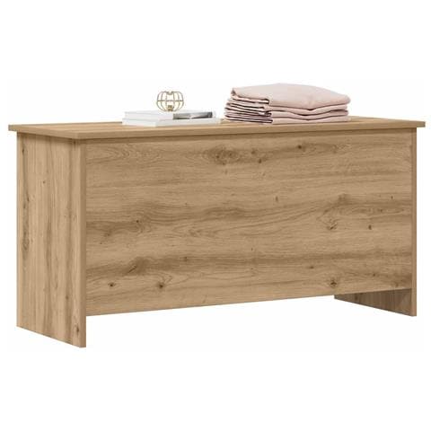 Cassa di stoccaggio Rovere Artigianale 100 x 40 x 50 cm - Foto 2