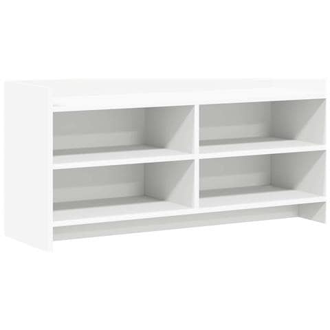 Mobile TV 100 x 33 x 47 cm Bianco Legno ingegnerizzato - Foto 1
