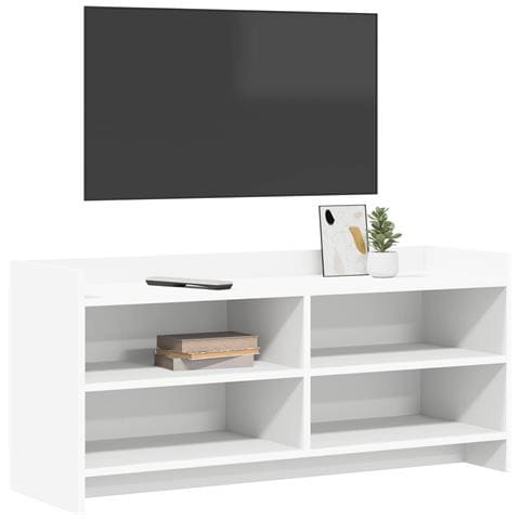 Mobile TV 100 x 33 x 47 cm Bianco Legno ingegnerizzato - Foto 2