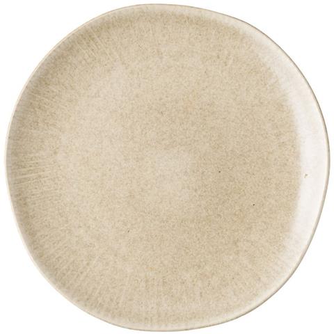 Piatto Da Pranzo Collezione Viola In Gres ø21 cm — Set Di 4 Beige - Foto 1
