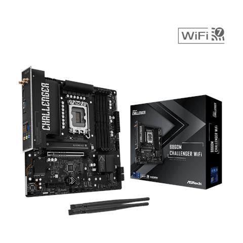 B860M Challenger WiFi Intel B860 LGA 1851 (Socket V1) micro ATX - Foto 1