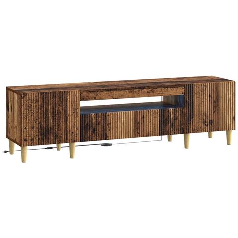 Mobile TV LED Legno antico Legno ingegnerizzato - Foto 1