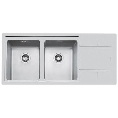 Lavello Filotop A Due Vasche S4000 Sx 4315 052 - Foto 1