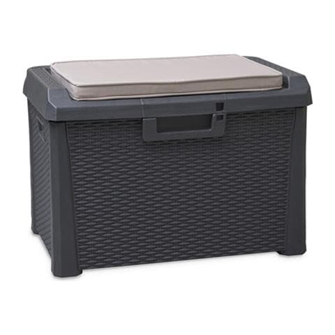 Baule Multiuso Santorini Plus Compact In Resina - Foto 1