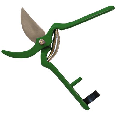 Forbici Per Vigna Da Cm. 21 Con Lame Passanti In Acciaio Trattate A Caldo, Molla A Spirale Di Azione, Gancio Di Sicurezza Per Il Blocco Delle Lame. - Foto 1