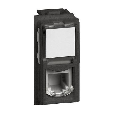 Presa Telefonica Bticino Living Now Rj11 4/6 K10 Nero - Kg4258rj11 - Foto 1