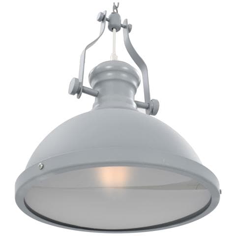 Lampadario Grigio Rotondo E27 - Foto 2