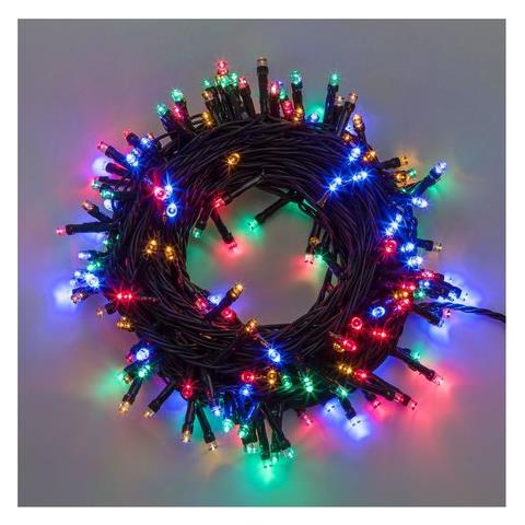 Funzionamento A 220 Volt Con Trasformatore 24 Volt Incluso. Composte Da 4 Metri Di Filo Prolunga E 11,5 Metri Di Catena Luminosa. Incluso Elettronica Con 8 Giochi Di Luce Modificabili Tramite Pulsante - Foto 1