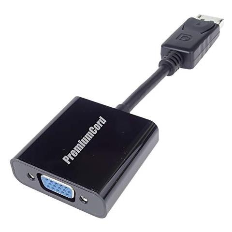Premiumcord Adattatore Da Displayport Ha Vga Maschio / Femminalunghezza: 15 Cm - Foto 1