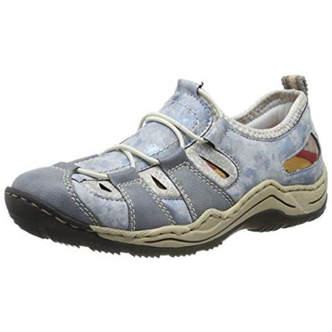 L0561-12, Scarpe Da Ginnastica Basse Donna, Blu (adria / Cielo / Silver Flower 12), 37 Ue - Foto 1