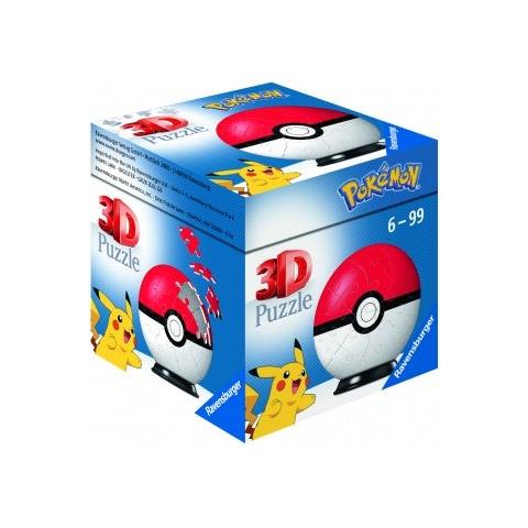 Puzzle 3d Ball 54 Pezzi - Poké Ball / Pokémon - Foto 3