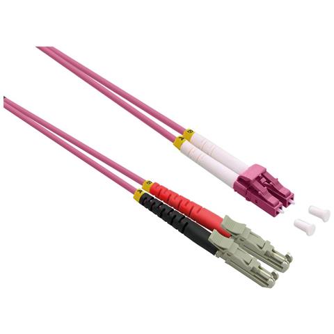 21.15.9470 cavo InfiniBand e in fibra ottica 0,5 m E-2000 (LSH) 2x LC Viola - Foto 1