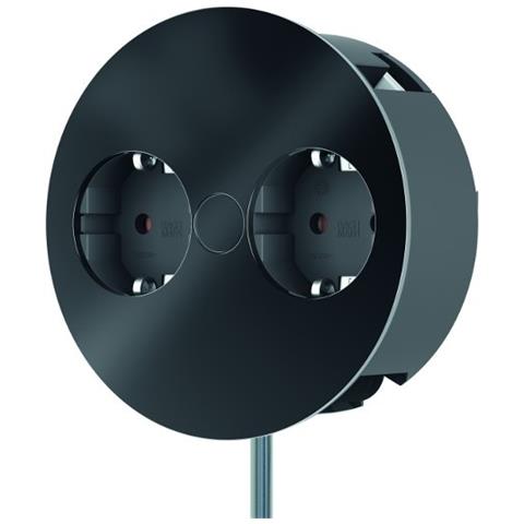 Twist Nero Opaco 2xschuko - Foto 1