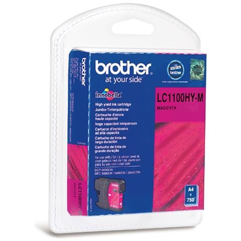 LC-1100HYM, magenta, MFC-6490CW / DCP-6690CW, A inchiostro - Foto 1