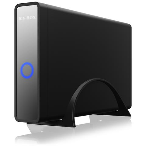 ICY BOX IB-382H-C31 Box esterno HDD /SSD Nero 2.5/3.5" - Foto 1