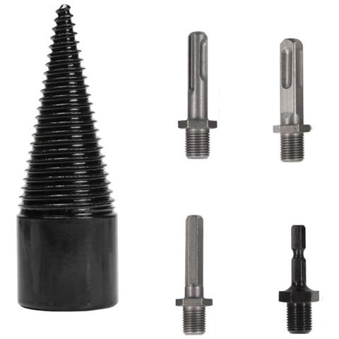 Punta Per Legno Per Trapano Con 4 Alberi Diversi Black - Foto 1