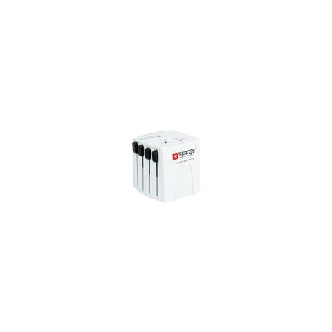 Adattatore Universale Da Viaggio 2.5a, Bianco - Foto 1