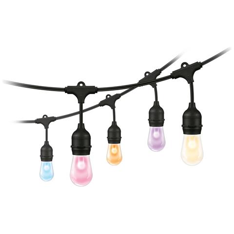 Catena Luminosa Tunable White & Color 120lm Confezione Singola Nera - Foto 1