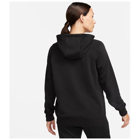 Felpa Con Cappuccio Full Zip Cw6955-010 Donna Taglia Xl Colore Nero - Foto 2