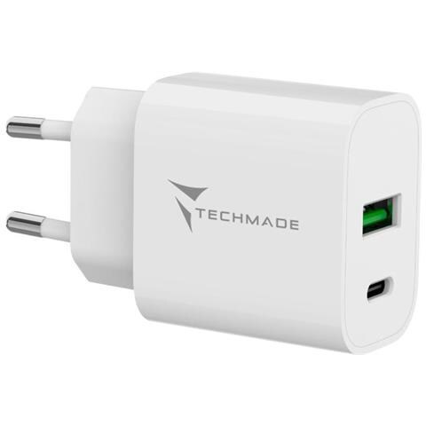 Caricabatteria 20wCon Porta USB-C + USB-A - Foto 1